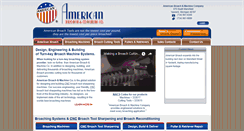 Desktop Screenshot of americanbroach.com